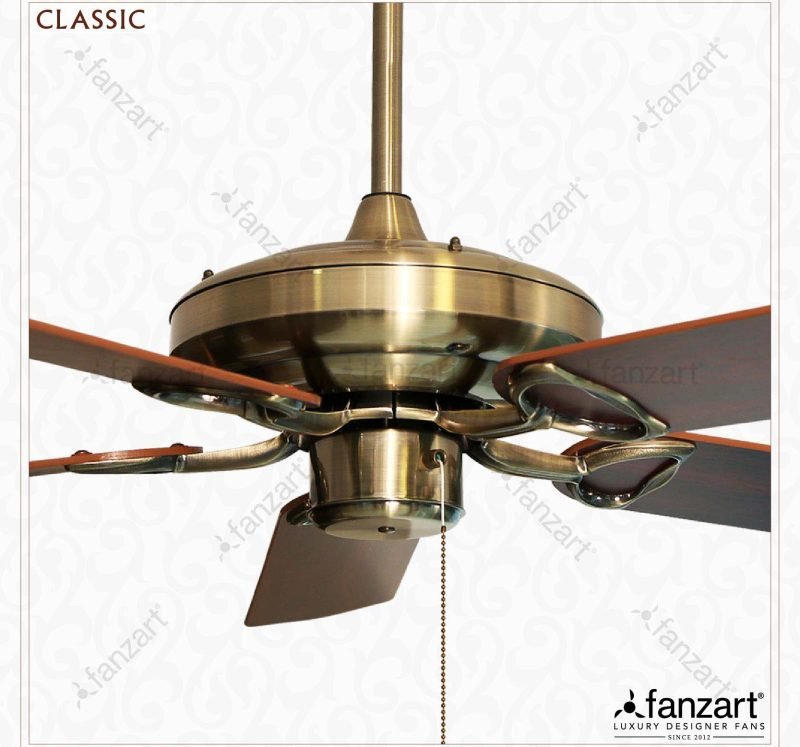 antique-brass-ceiling-fan-close-view