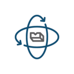 3d oscillation feature icon